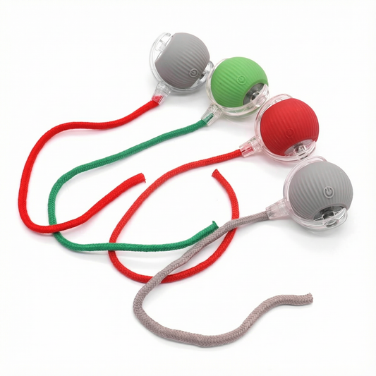 Balle interactive pour chat avec mouvements automatiques